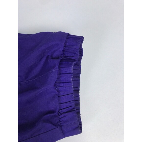 VTG Adidas Purple Activewear Alcorn Logo Sports Jacket Windbreaker Men's LARGE L - Picture 5 of 11